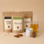 Kit soir, Tasse à infuser au choix + 3 infusions + pot en céramique