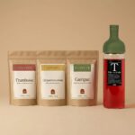 Kit apéro, Carafe en verre 1,5 L + 3 bases au choix